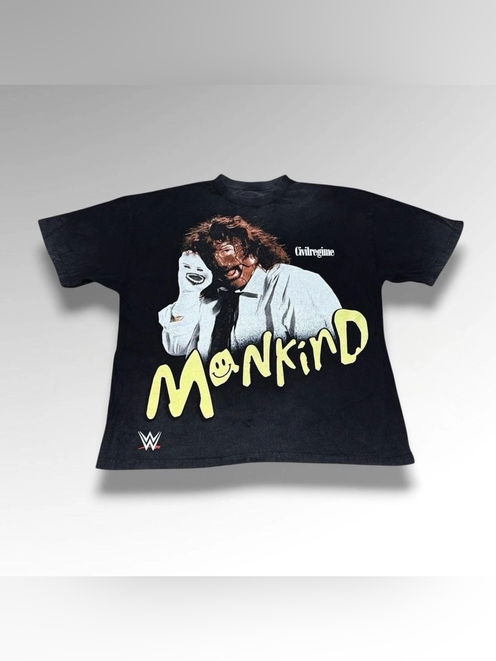 Civil Regime x WWE Mick Foley Mankind Have a Nice Day Tee